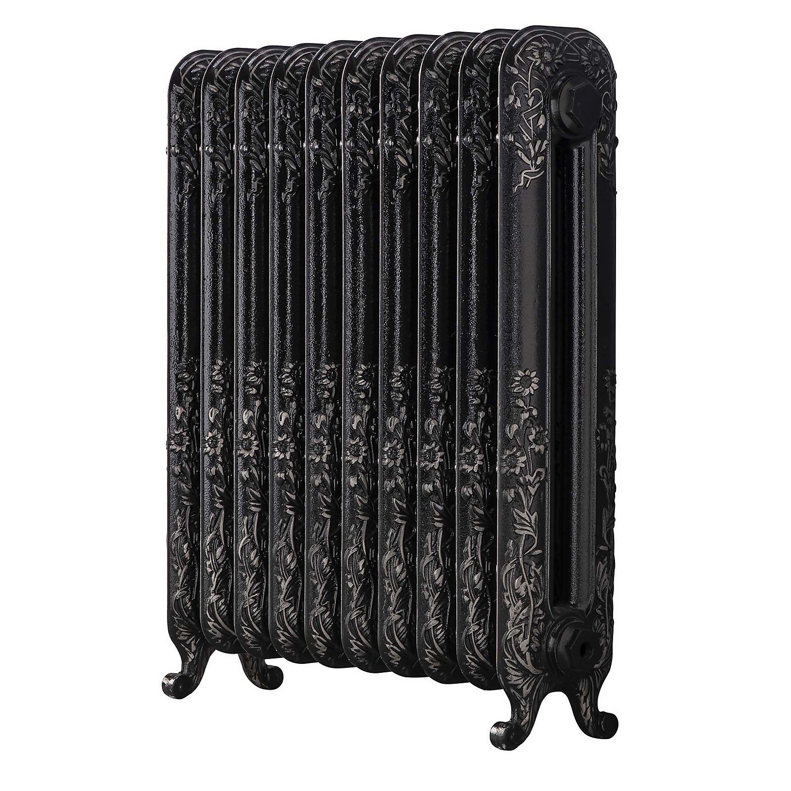 Arroll Cast Iron Radiator 684 X 795 - Silver Highlight Price Comparisons | Compare The Build