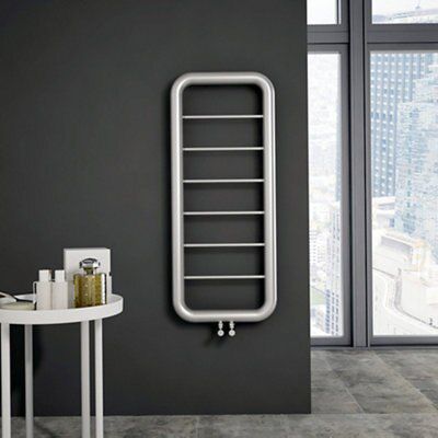 Carisa Paros Electric Towel Warmer (H)1200mm (W)500mm Price Comparisons | Compare The Build