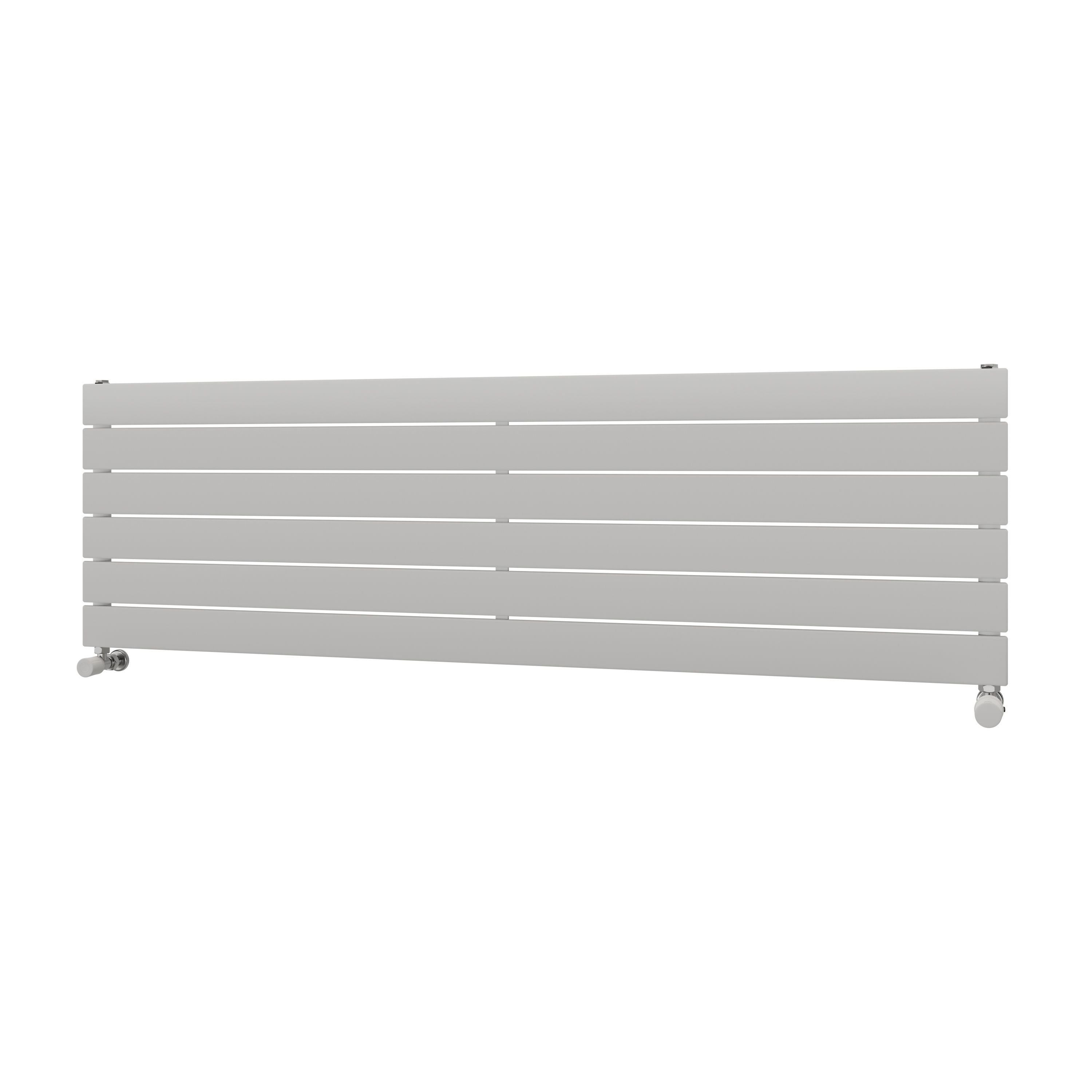 Ximax Vertirad Satin White Horizontal Designer Panel Radiator, (W)1500mm X (H)445mm Price Comparisons | Compare The Build