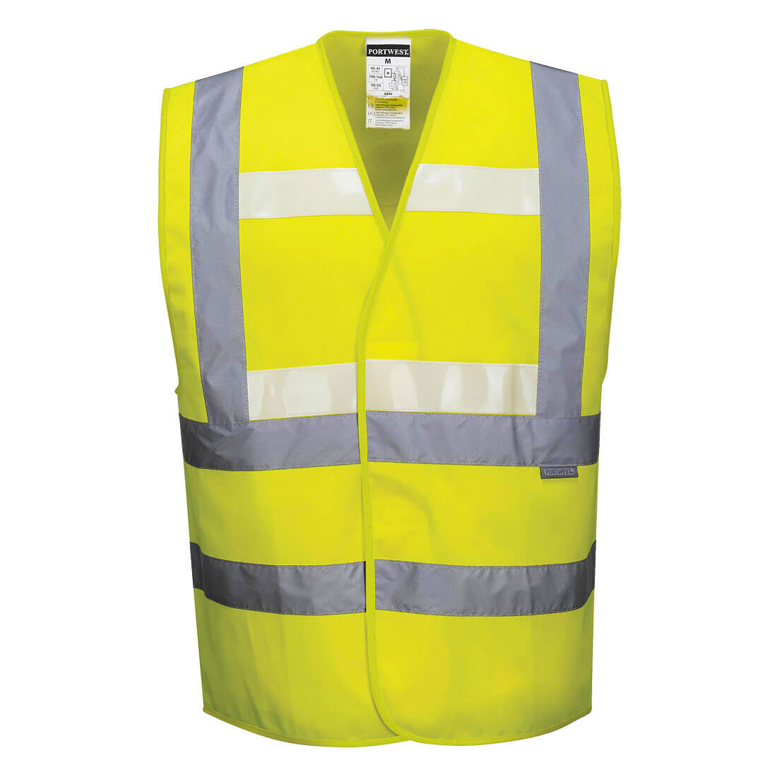 Glowtex Triple Technology Hi Vis Waistcoat Yellow S / M | Compare The Build