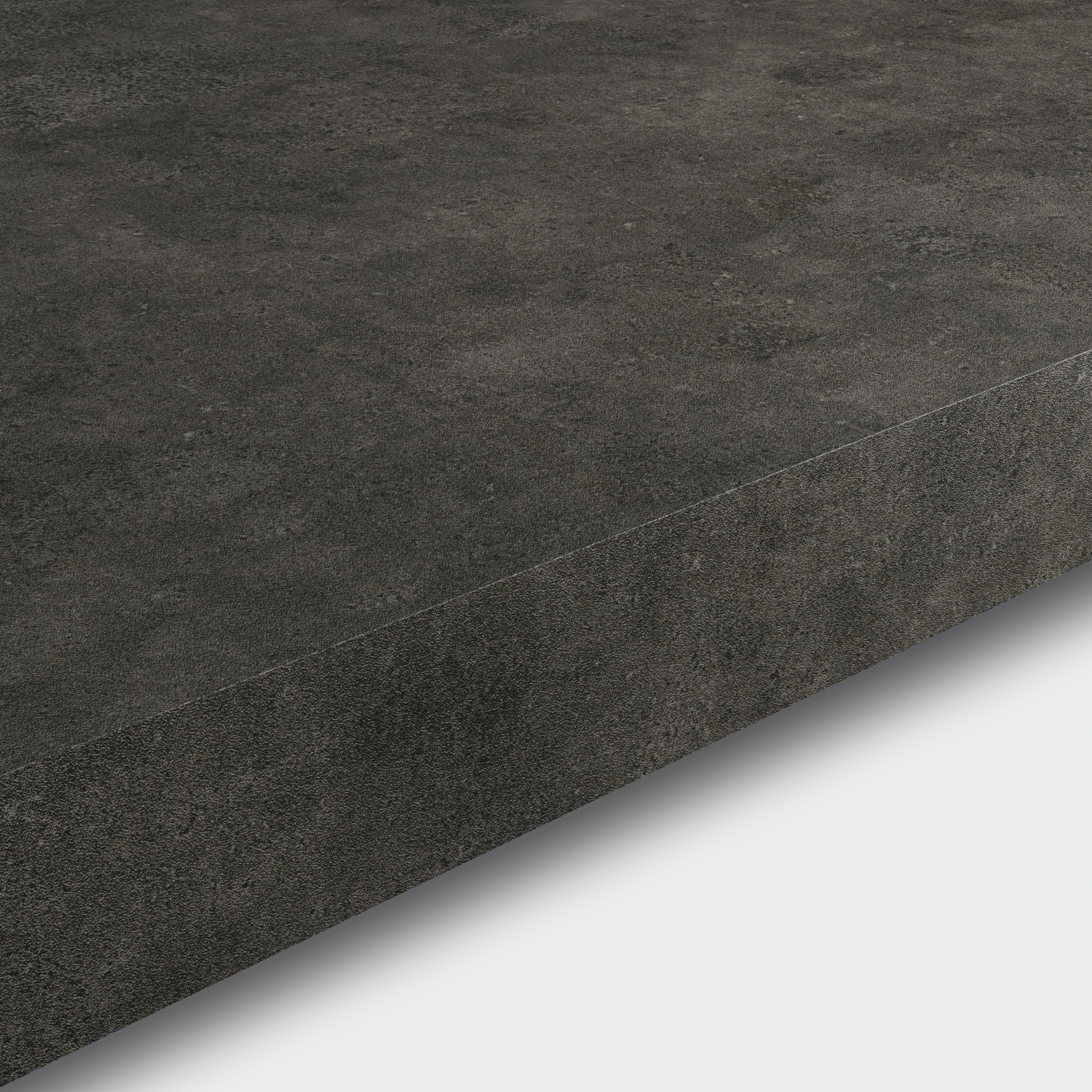 GoodHome 38mm Kala Matt Concrete Effect Chipboard & Laminate Square Edge Kitchen Worktop, (L)3000mm Price Comparisons | Compare The Build