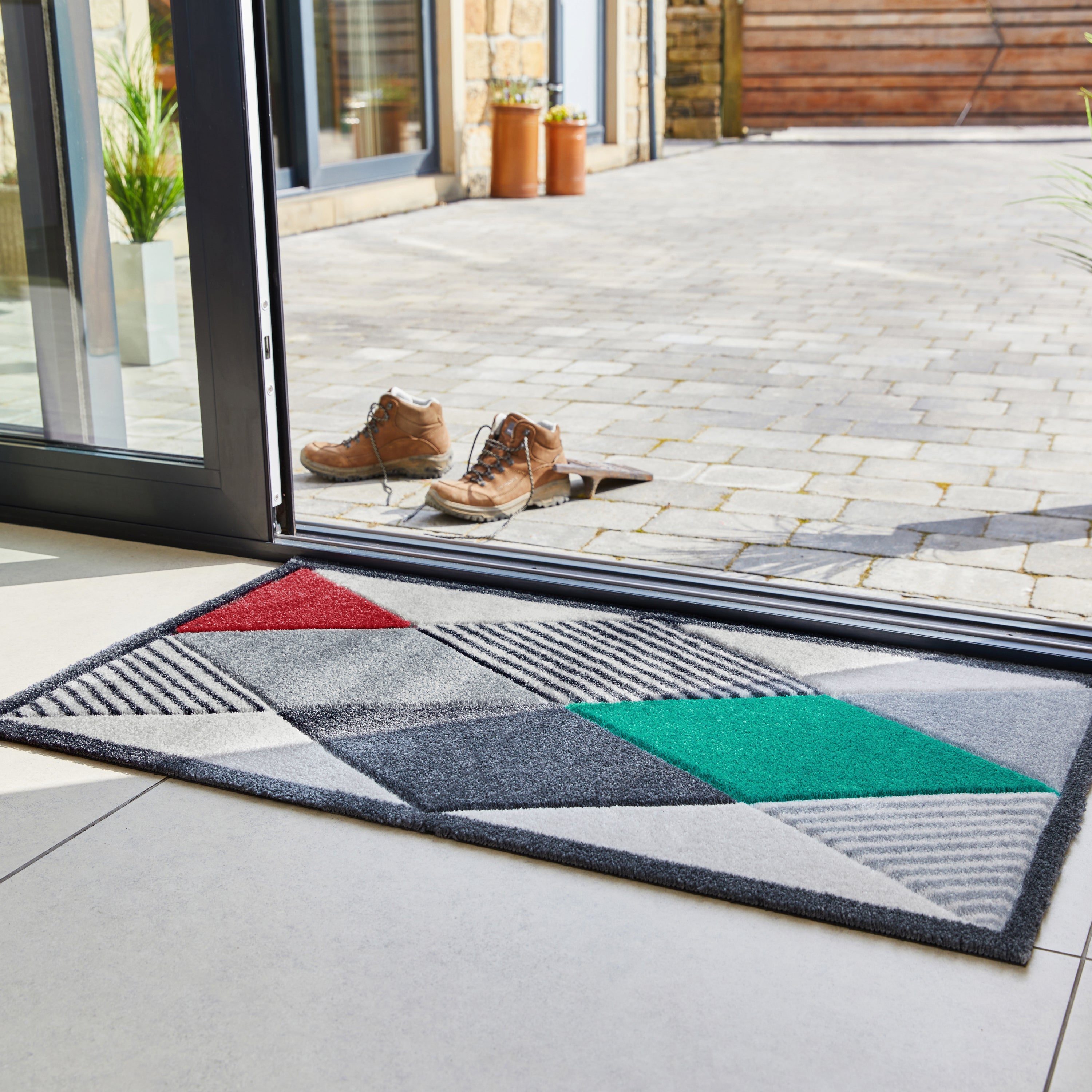 JVL Solemate Latex Gem Doormat Grey Price Comparisons | Compare The Build