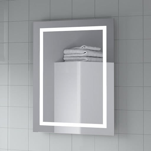 Artis Niteo LED Bathroom Mirror - 700 x 500mm - Battery Operated | Compare The Build