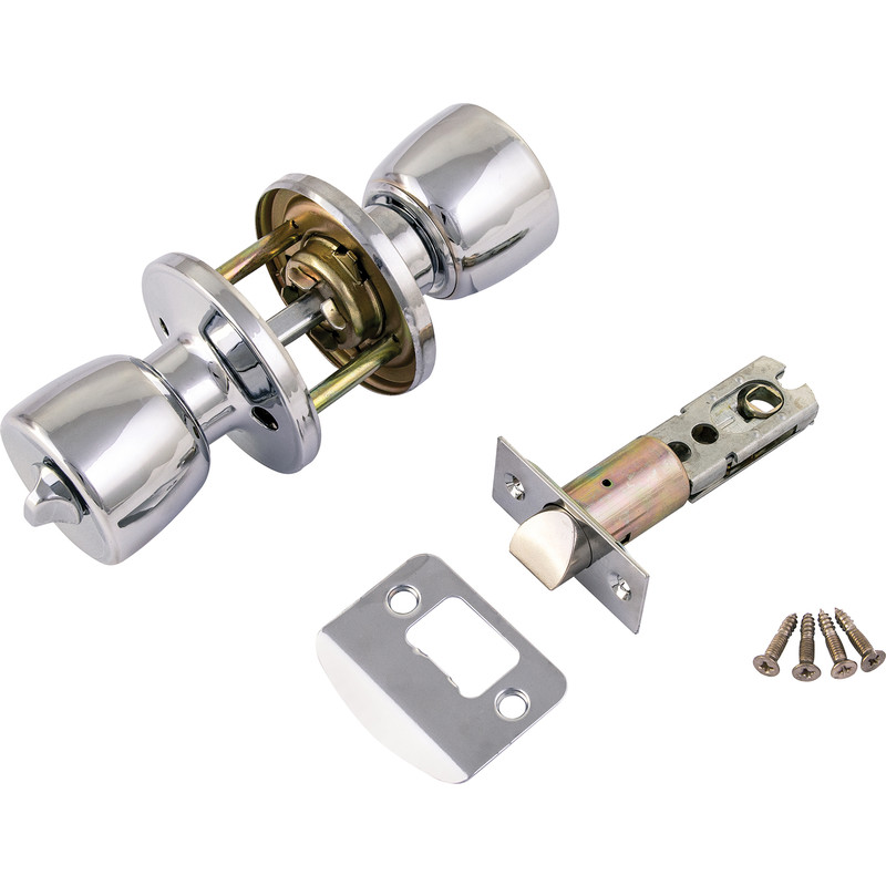 ERA Privacy Door Knob Set in Chrome Price Comparisons | Compare The Build