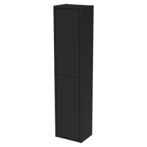 Wickes Tallinn Graphite Push to Open Wall Hung Tower Unit - 1300 x 300mm Price Comparisons | Compare The Build