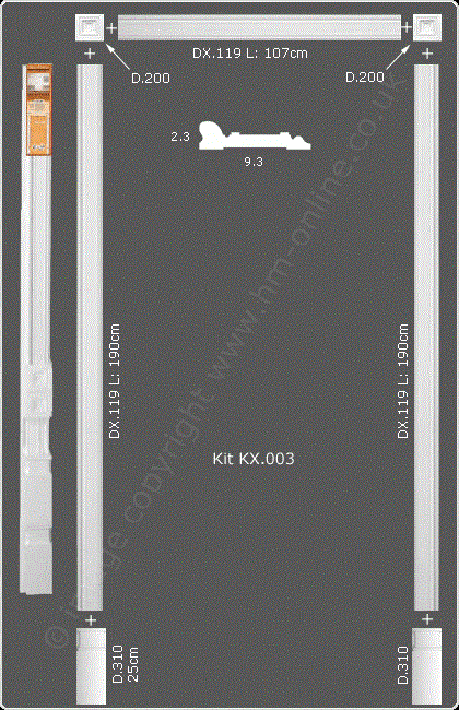 Door Kit Axxent Collection - 1900mm x 1070mm White Price Comparisons | Compare The Build