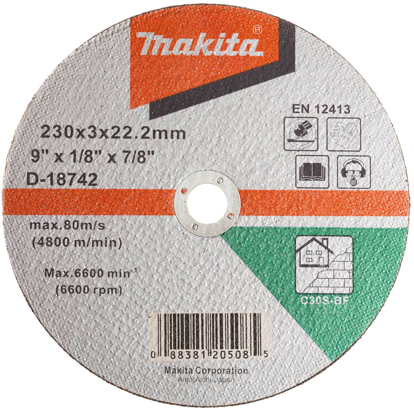 Makita A41 Stone Cutting Disc 230mm Price Comparisons | Compare The Build