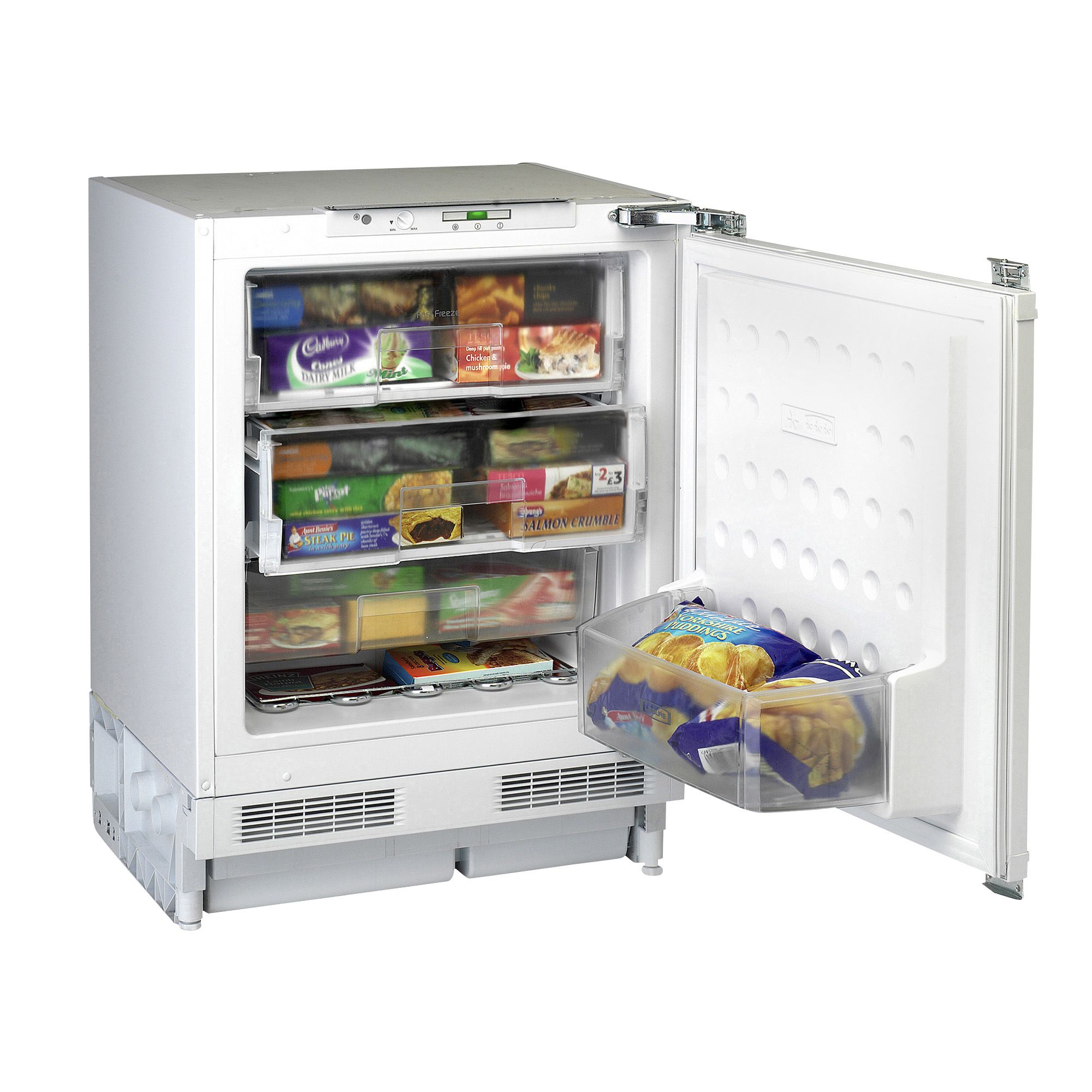 Beko Qz32 White Integrated Freezer Price Comparisons | Compare The Build