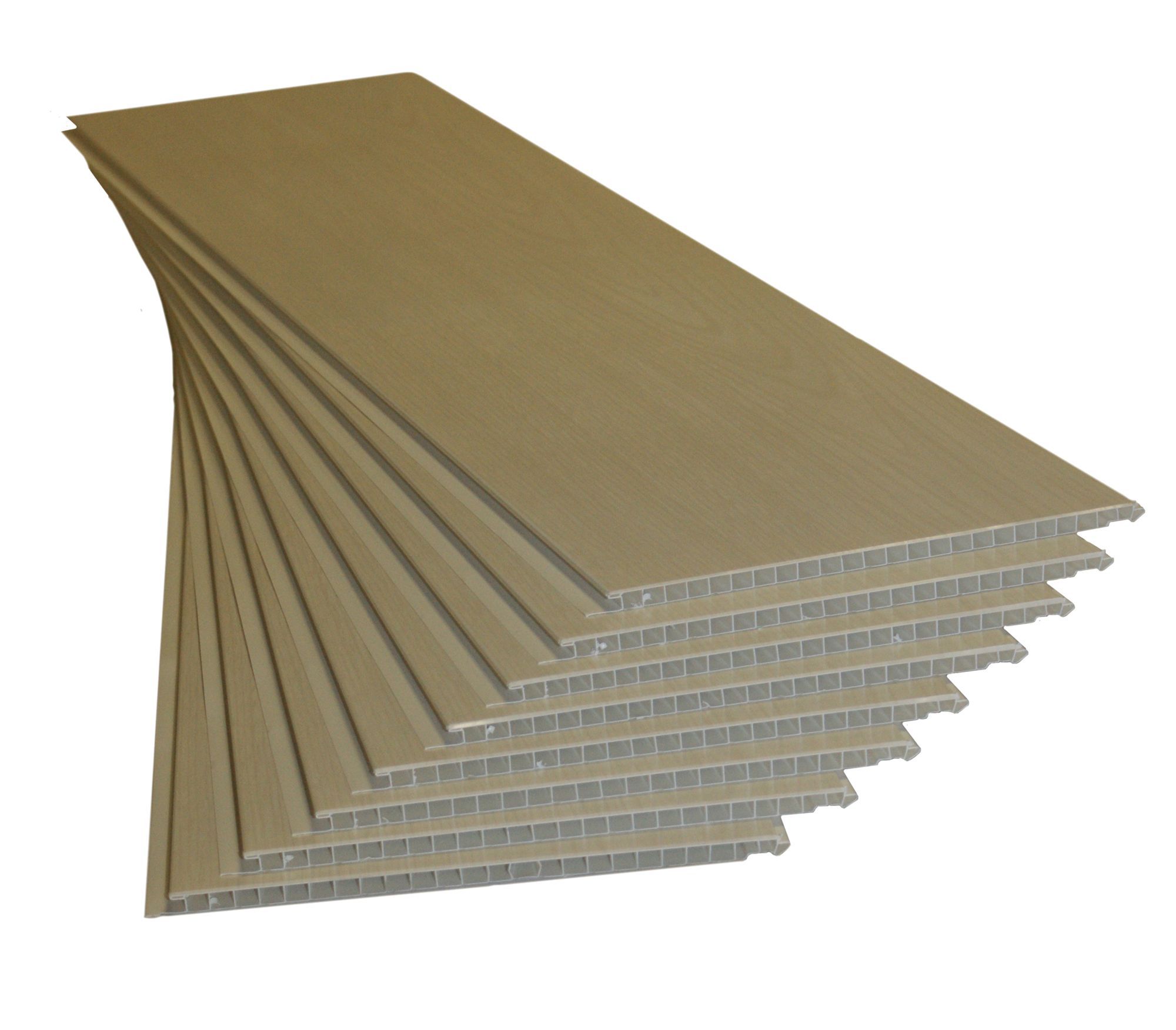 Smooth White PVC Cladding (L)1.2m (W)250mm (T)10mm, Pack of 8 Price Comparisons | Compare The Build