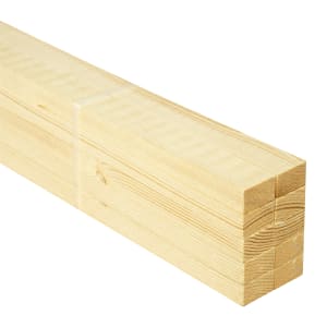 Wickes Sawn Kiln Dried Timber - 19 x 38 x 1800mm - Pack of 10 Price Comparisons | Compare The Build