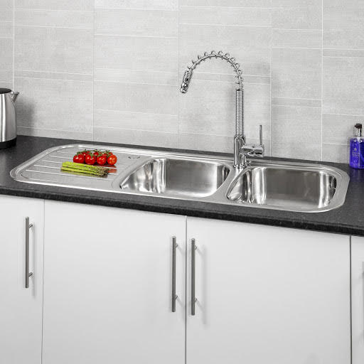 Reginox Regent Lux Stainless Steel Inset Double Kitchen Sink Left Drainer Price Comparisons | Compare The Build