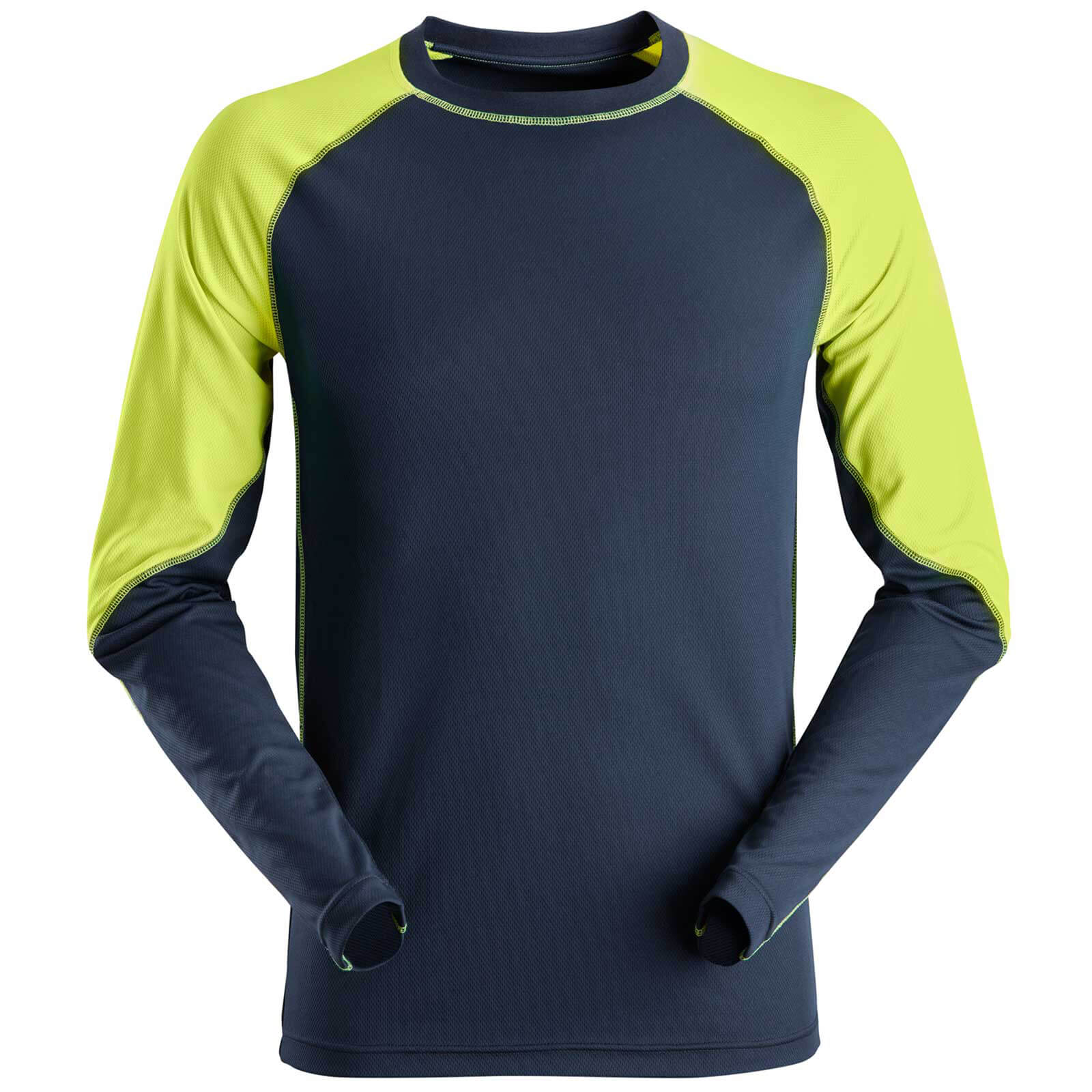 Snickers 2405 Neon Long Sleeve T-shirt Navy XL Price Comparisons | Compare The Build