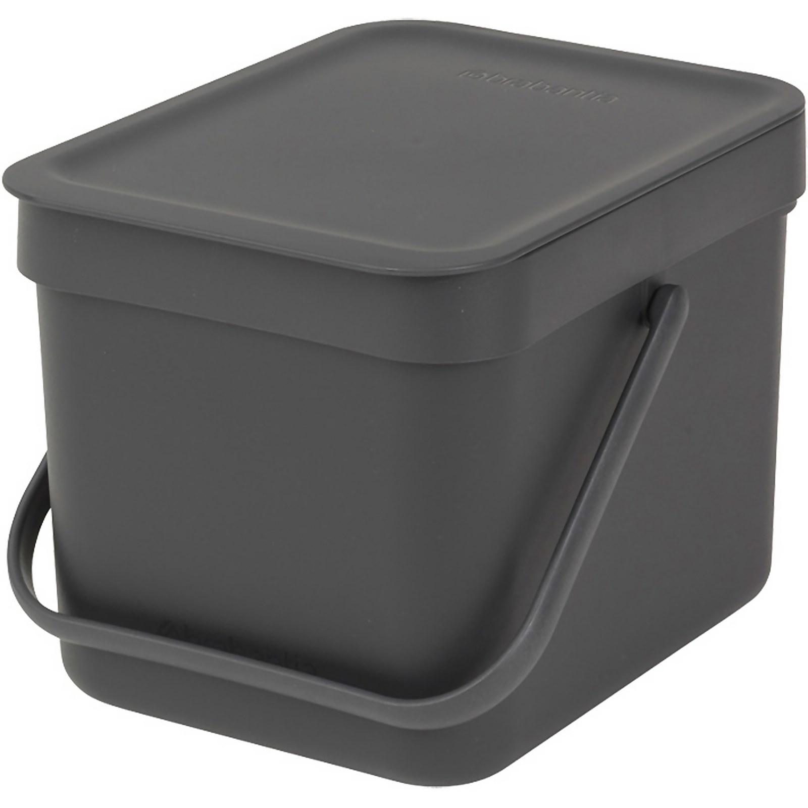 Brabantia Sort & Go Grey Plastic Square Kitchen Bin, 6L Price Comparisons | Compare The Build