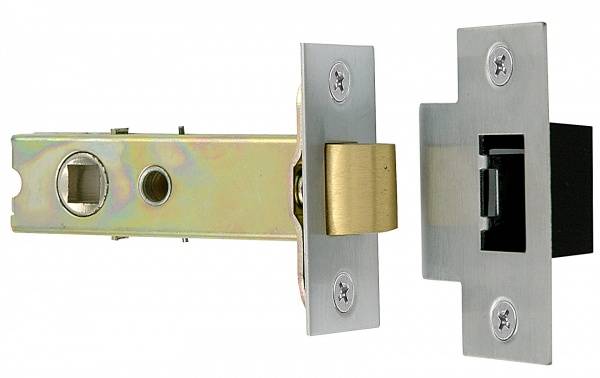 Satin Chrome/Brass Mortice Tubular Latch 80mm Price Comparisons | Compare The Build