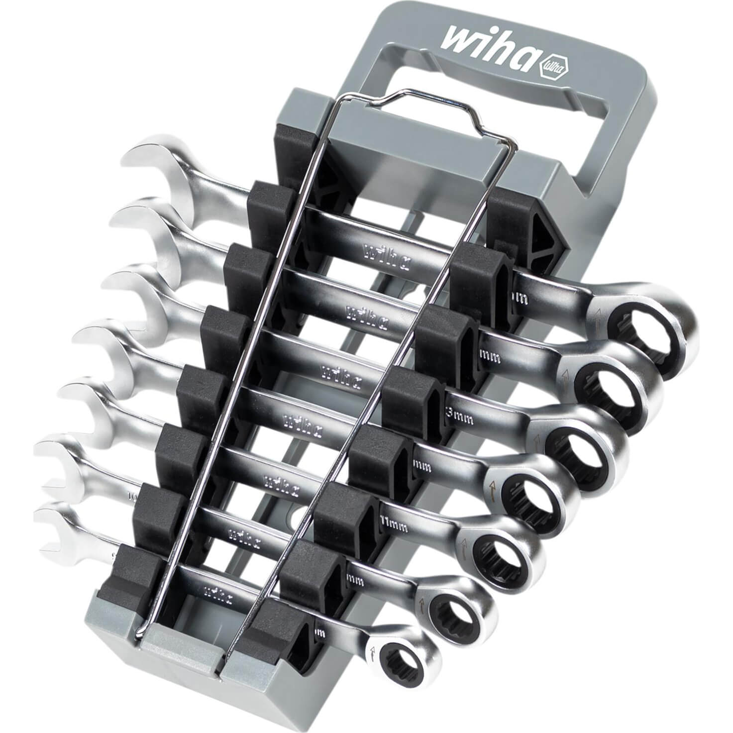 Wiha 8 Piece Ratchet Ring Spanner Set Price Comparisons | Compare The Build