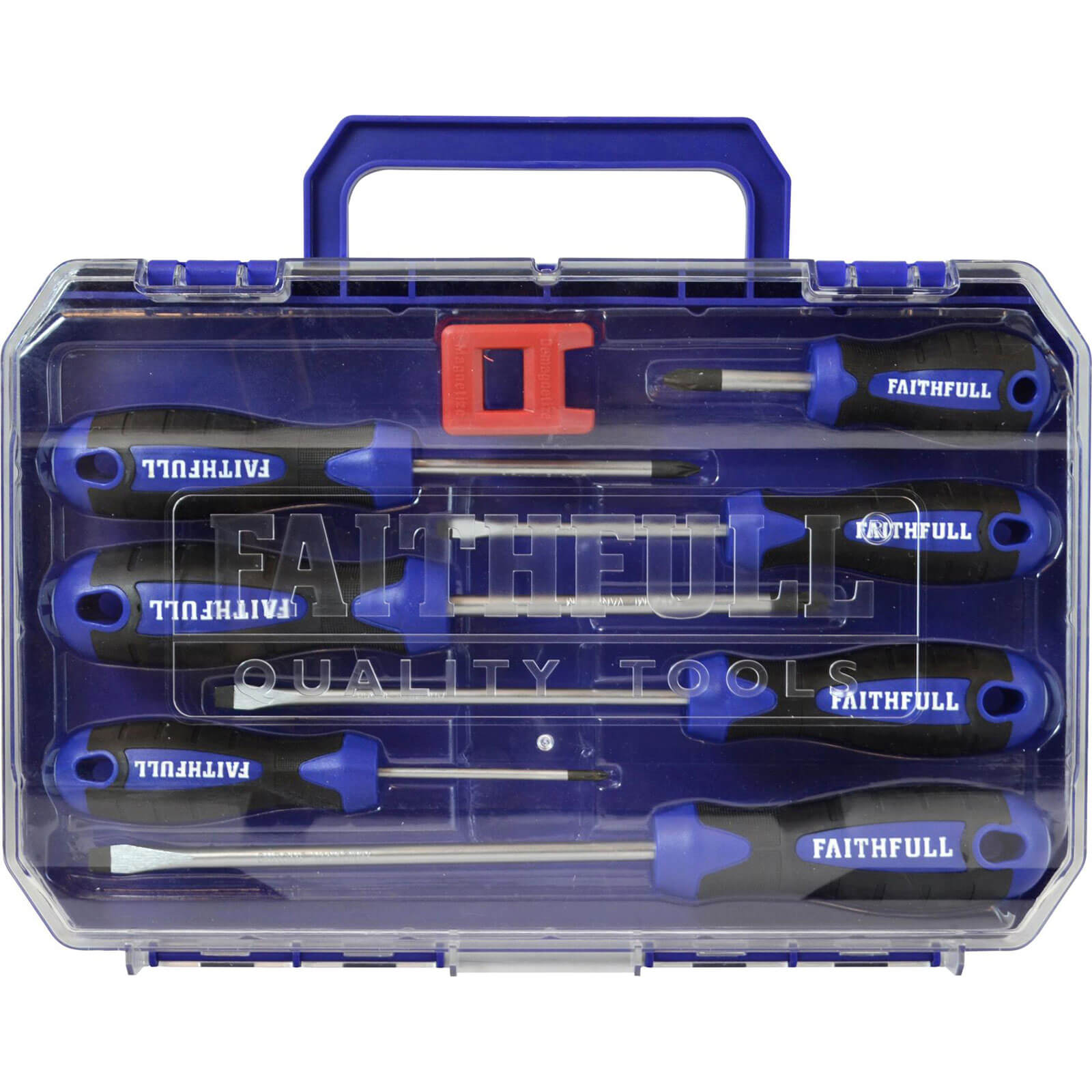 Faithfull 7 Piece Screwdriver Set and Magnetizer Price Comparisons | Compare The Build