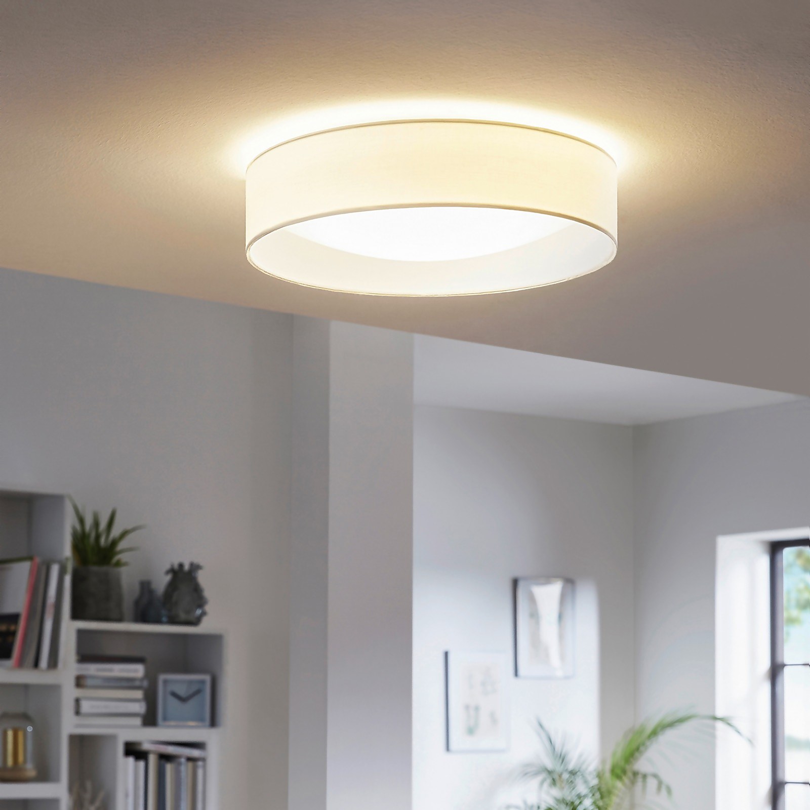 Eglo Pasteri Small Flush Light - White Price Comparisons | Compare The Build