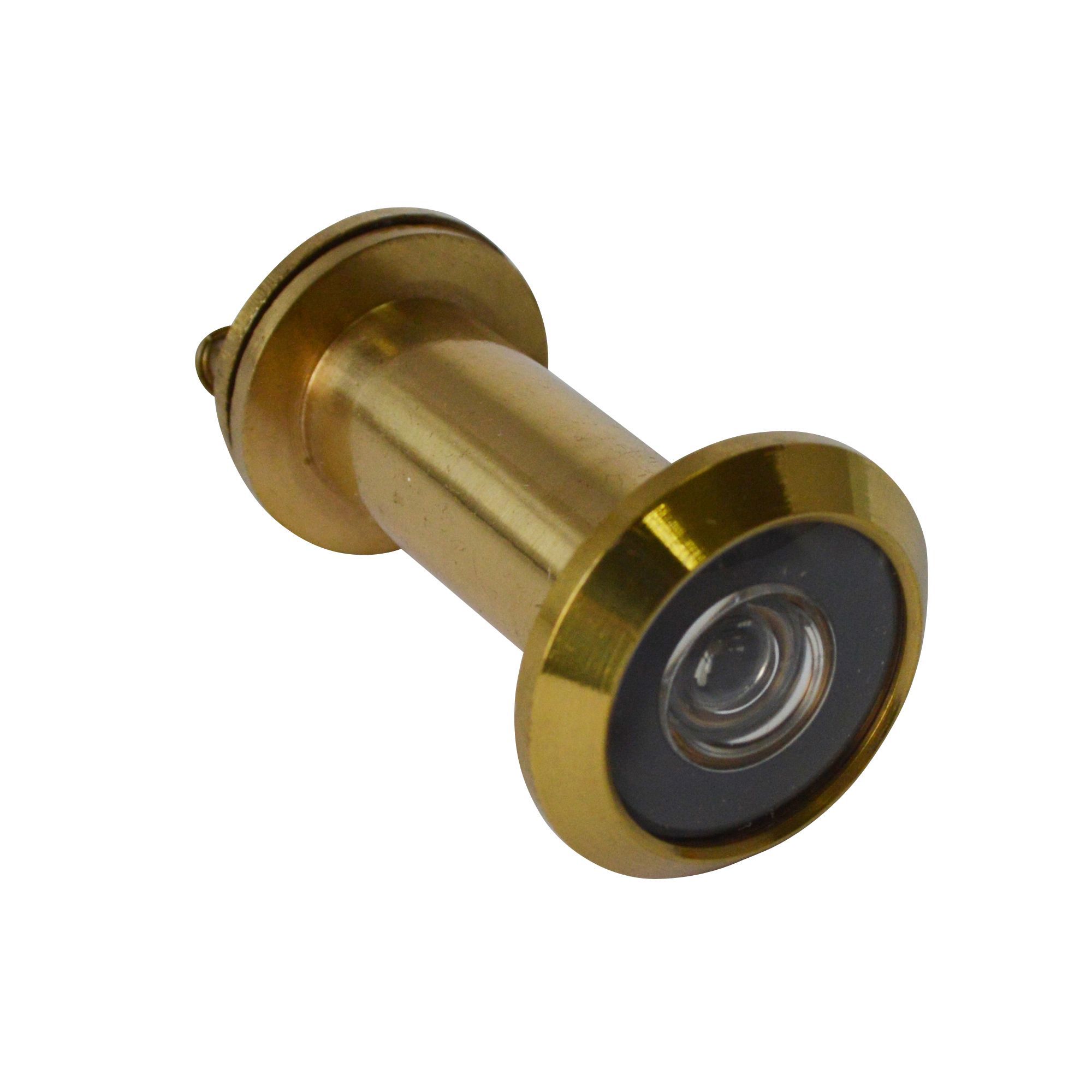 Smith & Locke Galvanised Brass 180° Door Viewer, (Dia)25.9mm Price Comparisons | Compare The Build