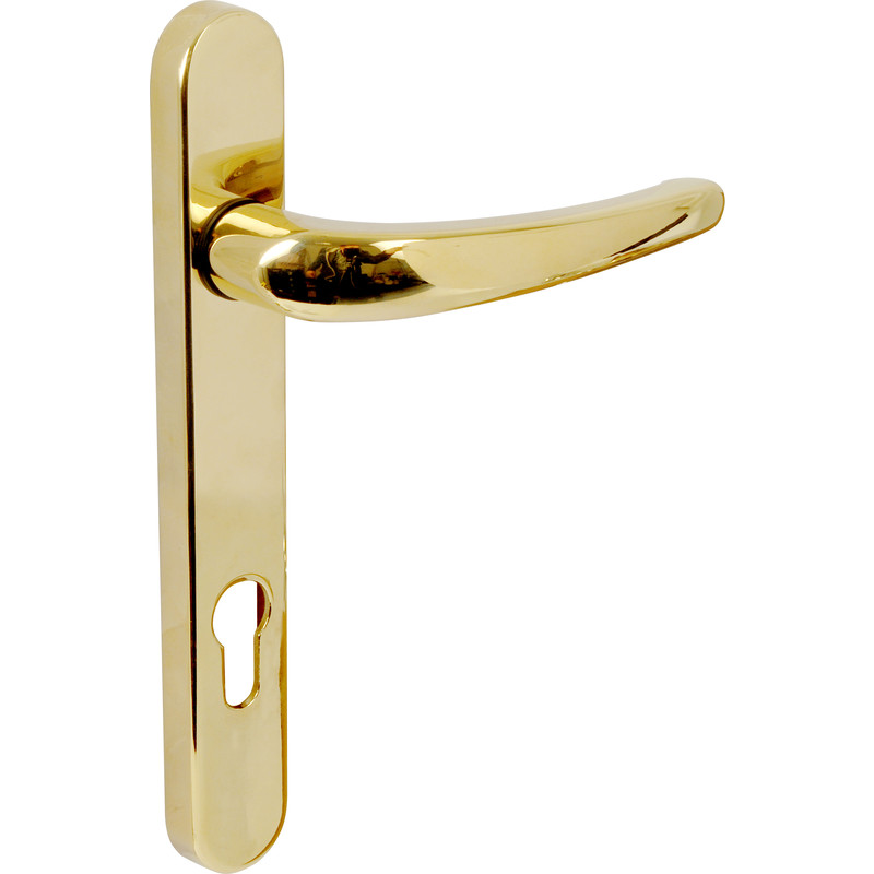 ERA PVCu Door Handles (Pair) in Gold Price Comparisons | Compare The Build