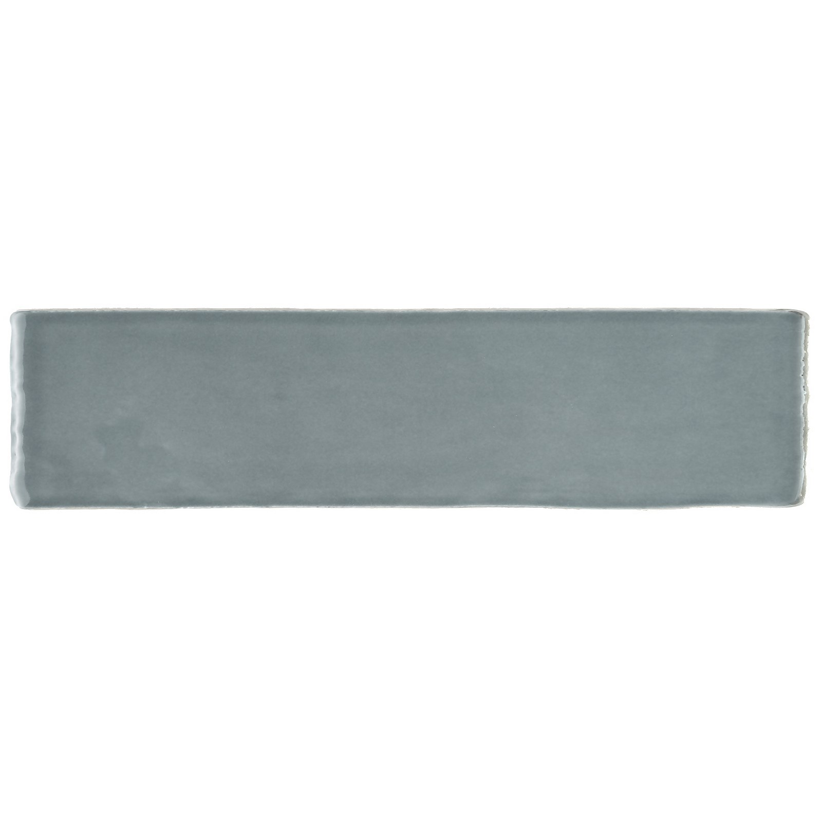 Country Living Artisan Stone Blue Ceramic Wall Tile - 300x75mm (Sample Only) | Compare The Build