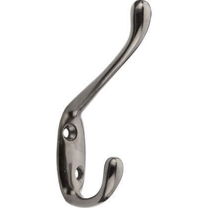 Hat &amp; Coat Hook - Black Nickel - Wall/Door Mountable - Decohooks Price Comparisons | Compare The Build