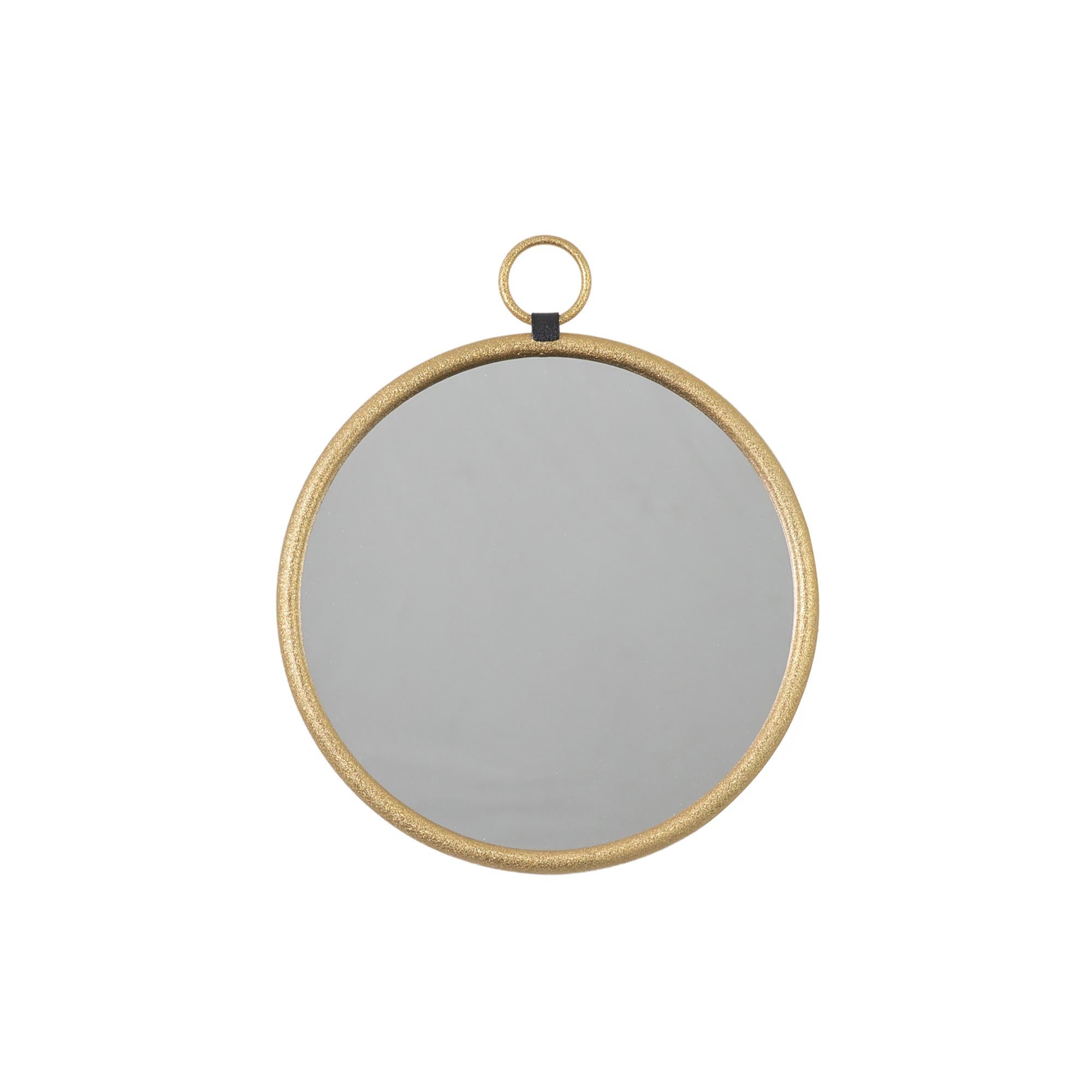 Orient Round Wall Mirror, 40x45cm Gold Price Comparisons | Compare The Build