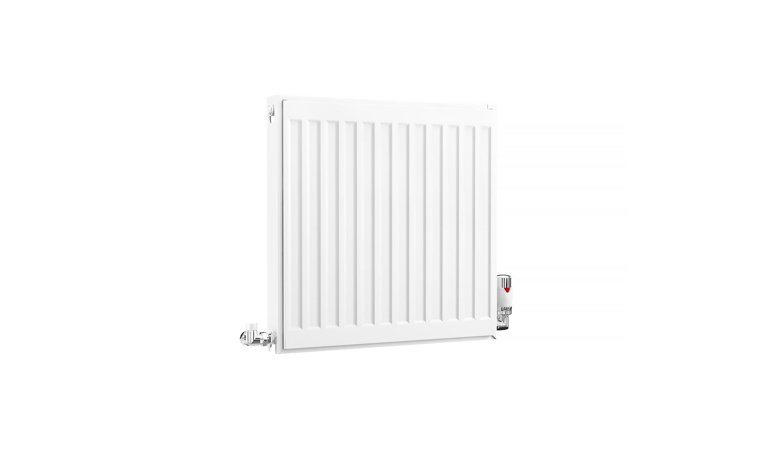 Kartell K-Rad Compact Horizontal Radiator, White, 500mm x 500mm - Double Panel, Single Convector Price Comparisons | Compare The Build