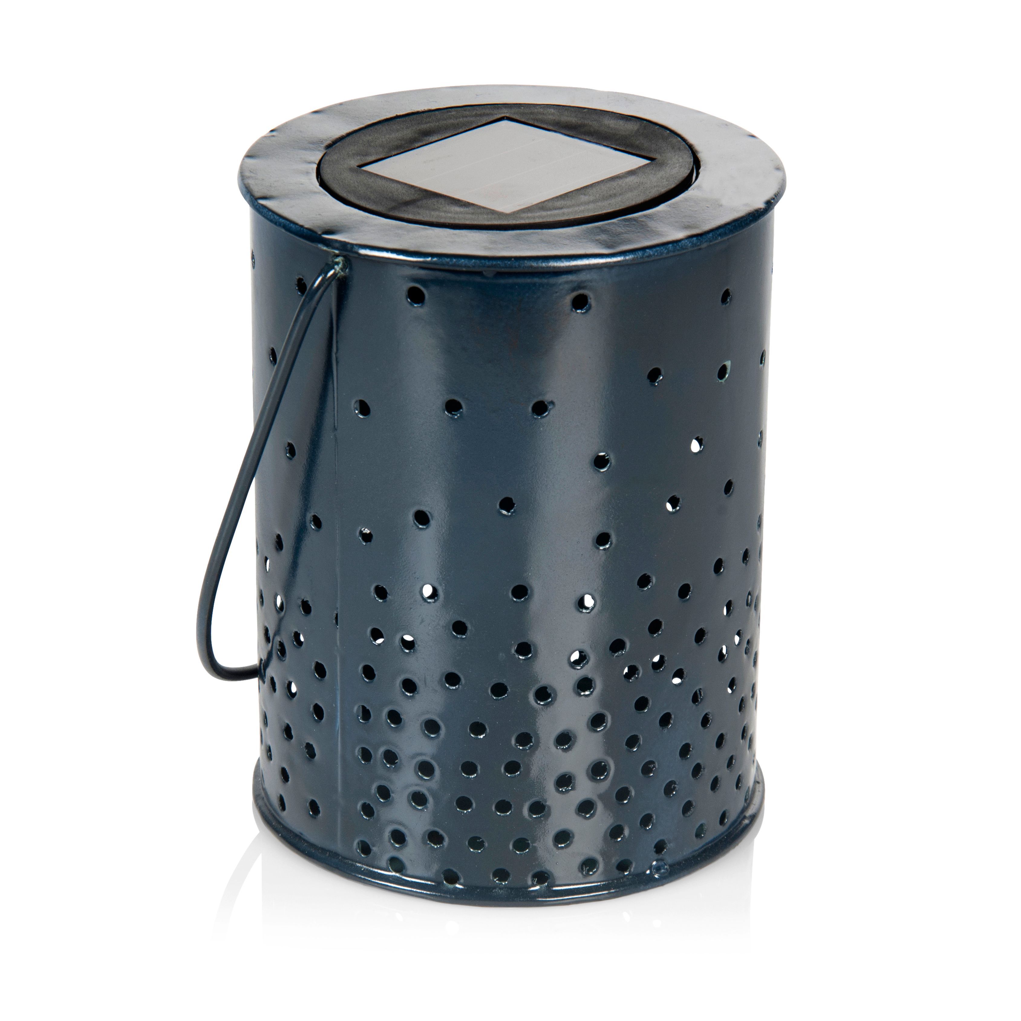 Blooma Zelos Blue Pin Prick Solar Powered Led Lantern Price Comparisons | Compare The Build