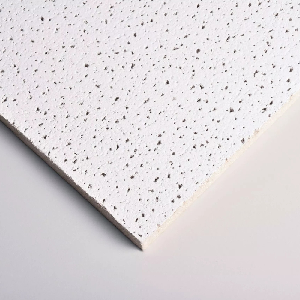 Zentia Armstrong Fine Fissured Ceiling Tiles Board Edge 1200mm x 600mm - Box of 10 (7.2m2) - BP9120M3B | Compare The Build