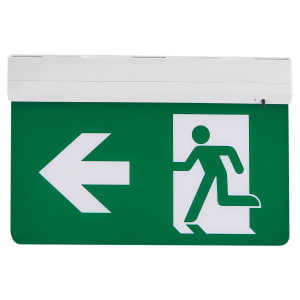 Ambient Lighting 5 In 1 LED Exit Sign Excluding Legend Price Comparisons | Compare The Build