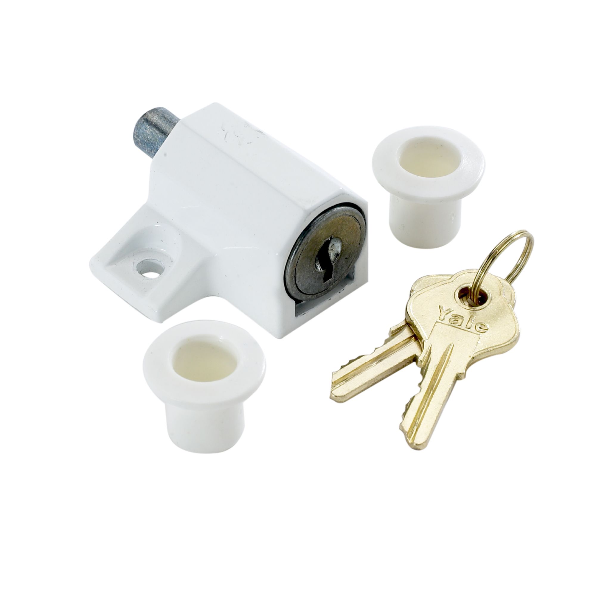 Yale White Metal Patio Door Lock Price Comparisons | Compare The Build