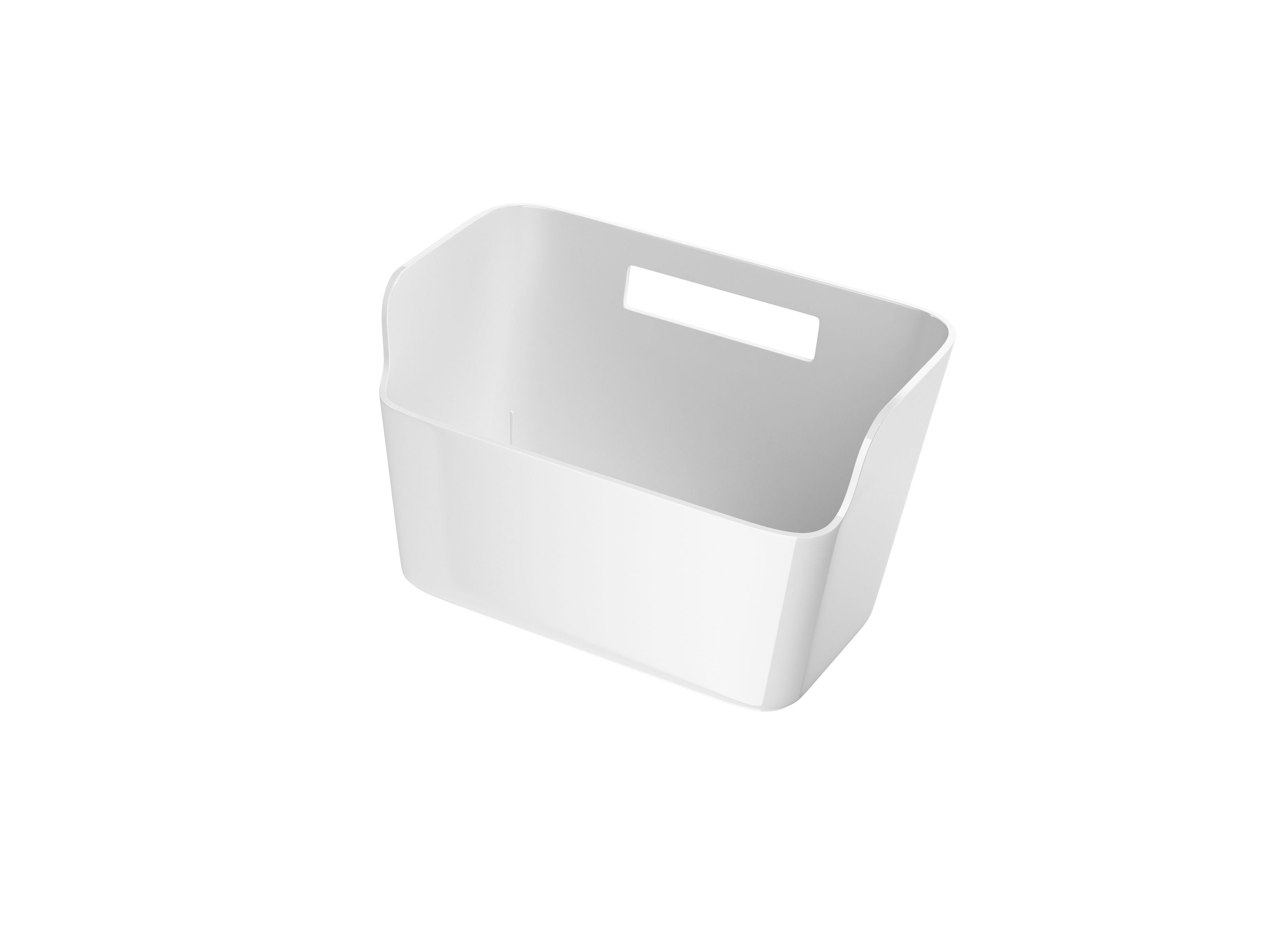 Cooke & Lewis Praa White Polyethylene Terephthalate (Pet) Storage Container | Compare The Build