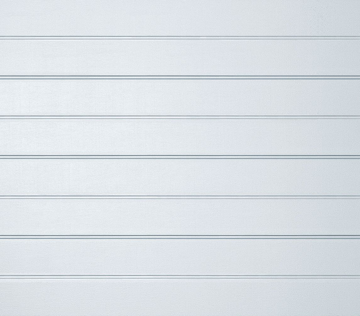 Ribbed Made To Measure Framed White Sectional Garage Door, (H)3353mm (W)4573mm Price Comparisons | Compare The Build