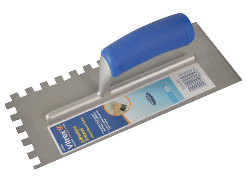 Vitrex VIT102954T Soft Grip Adhesive Trowel 10mm Notches Price Comparisons | Compare The Build