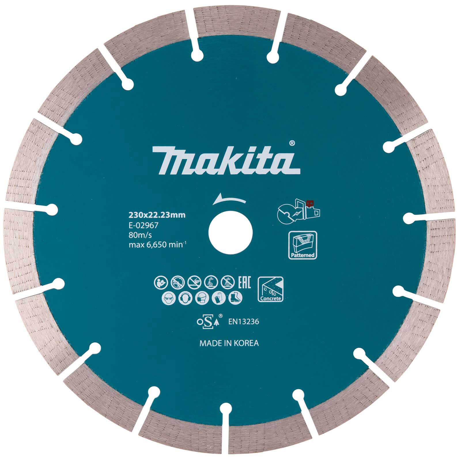 Makita Diamond Blade For Makita DCE090 Saw 230mm Price Comparisons | Compare The Build