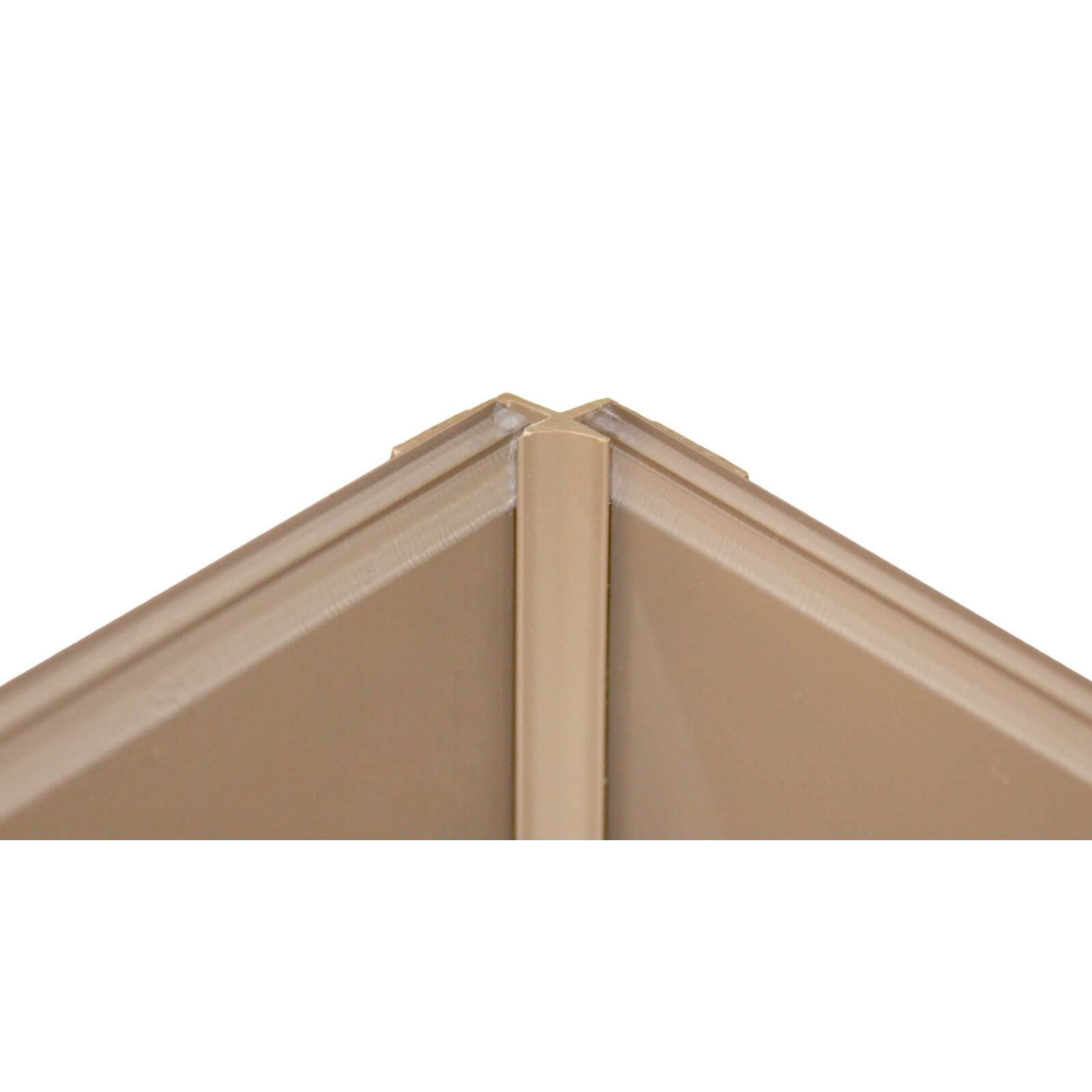 Zenolite Colour Matched PVC Internal Corner - 2500mm - Mocha Price Comparisons | Compare The Build