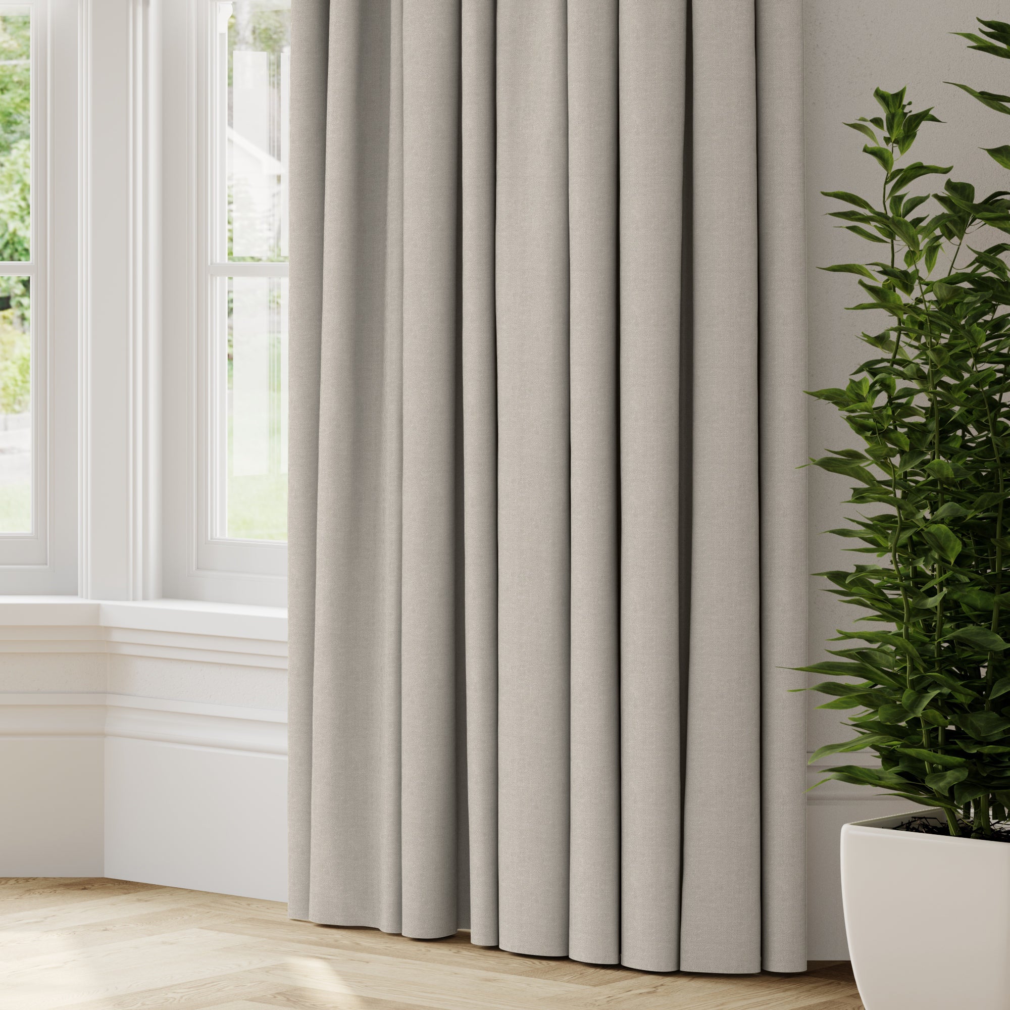 Belvoir Recycled Polyester Made to Measure Curtains Belvoir Silver Price Comparisons | Compare The Build