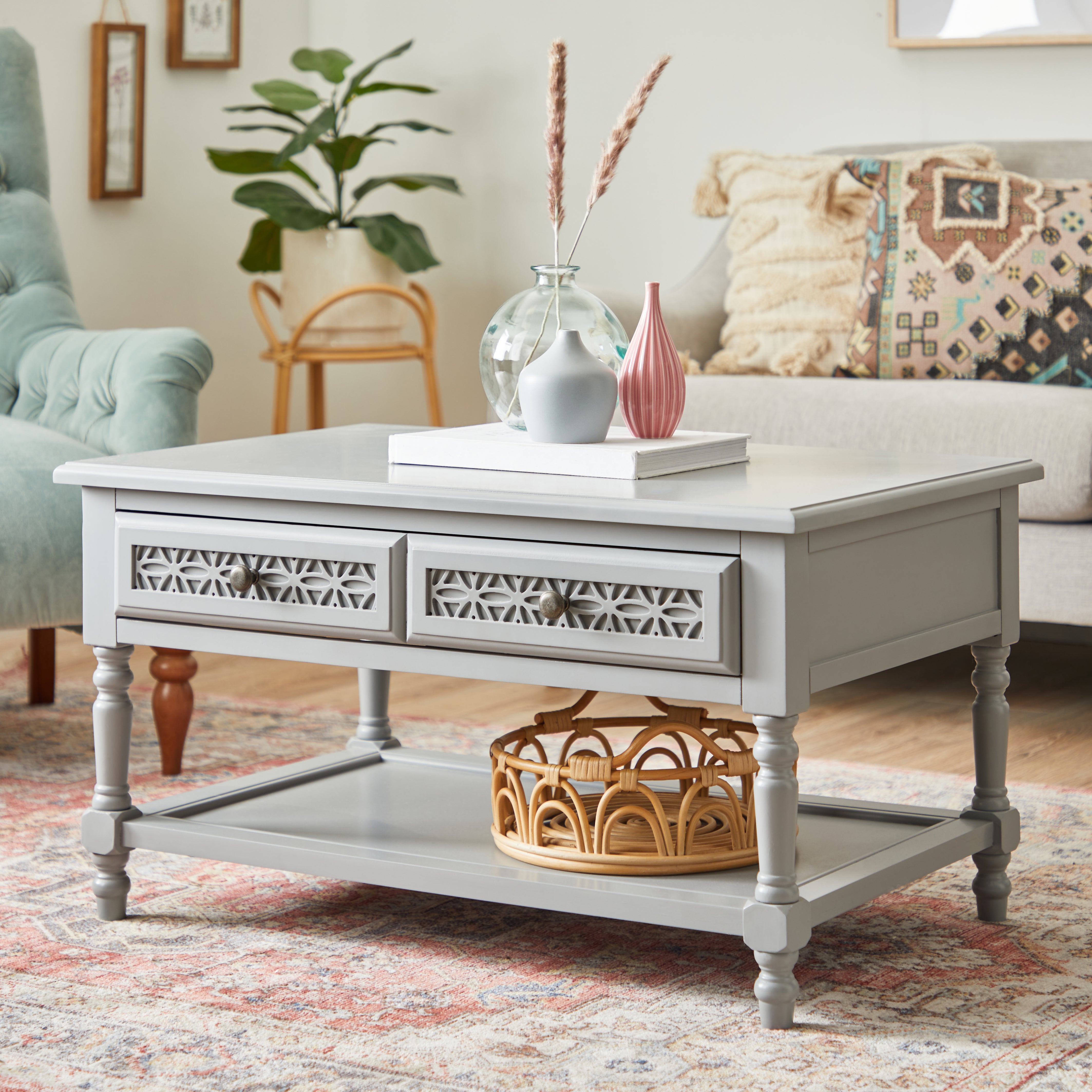 Carys Grey Coffee Table Grey Price Comparisons | Compare The Build