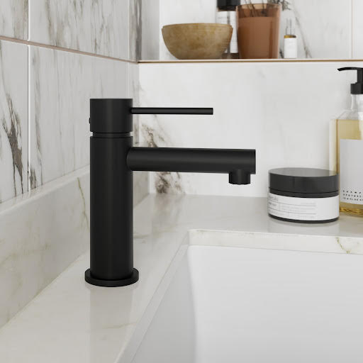 Vitusso Salerno Basin Mixer Tap - Matt Black Price Comparisons | Compare The Build