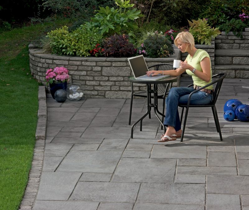 Marshalls Firedstone Dusk Paving Patio Pack 5m2 | Compare The Build