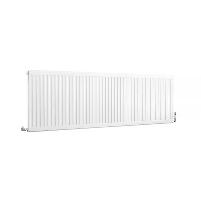 Kartell K-Rad Compact Horizontal Radiator, White, 600mm x 1800mm - Single Panel, Single Convector Price Comparisons | Compare The Build