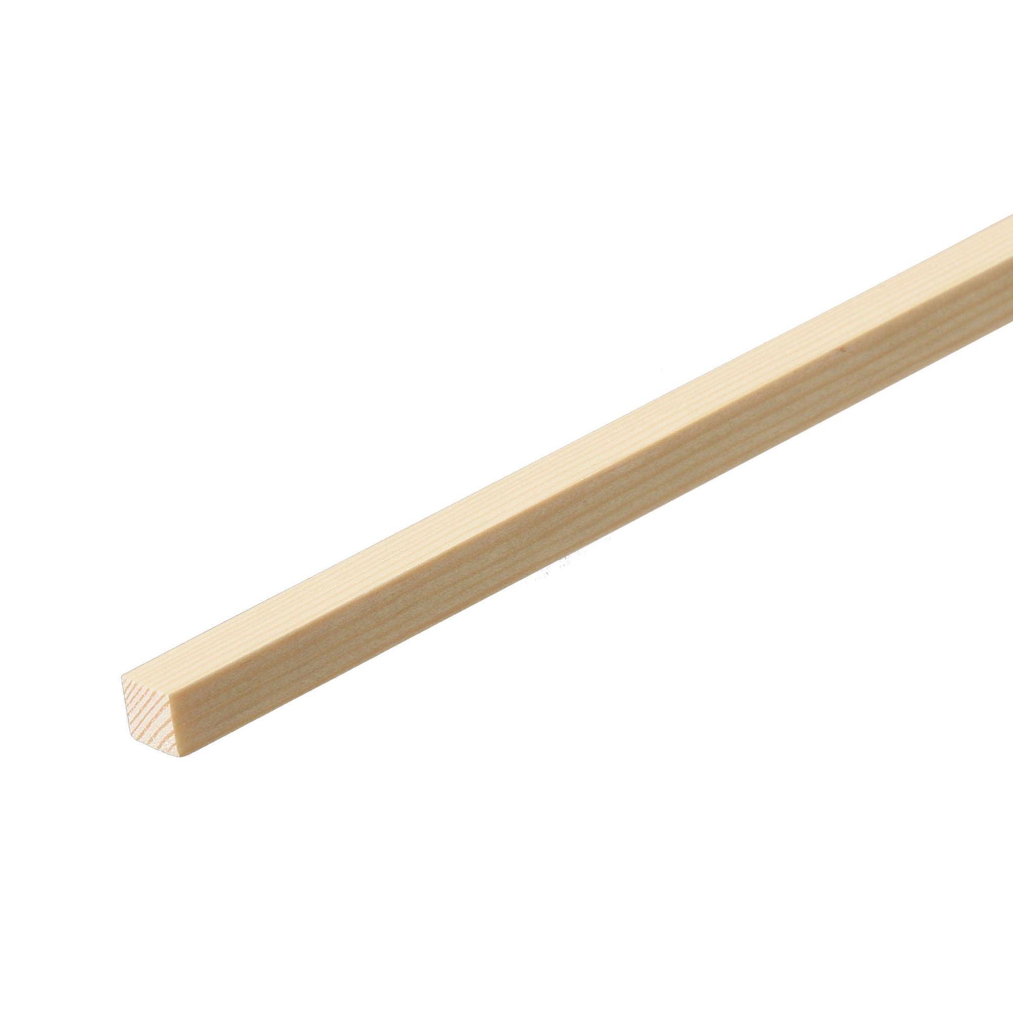 Smooth Square edge Pine Stripwood (L)2.4m (W)15mm (T)15mm Price Comparisons | Compare The Build