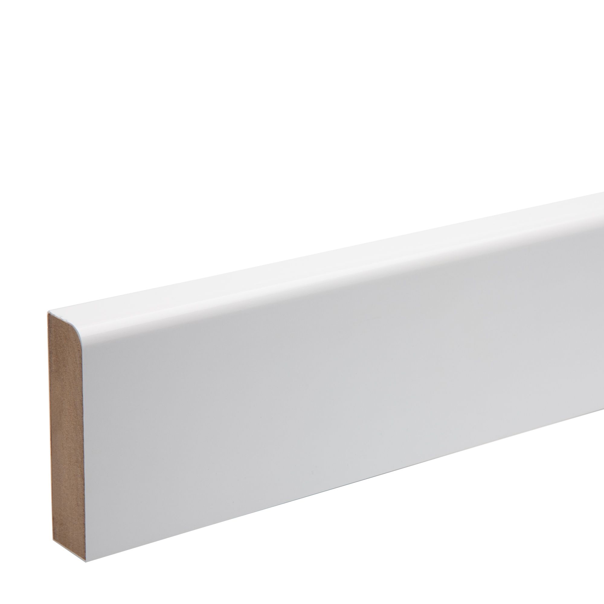 White MDF Rounded Architrave (L)2.18m (W)69mm (T)18mm 6.77kg, Pack of 5 Price Comparisons | Compare The Build