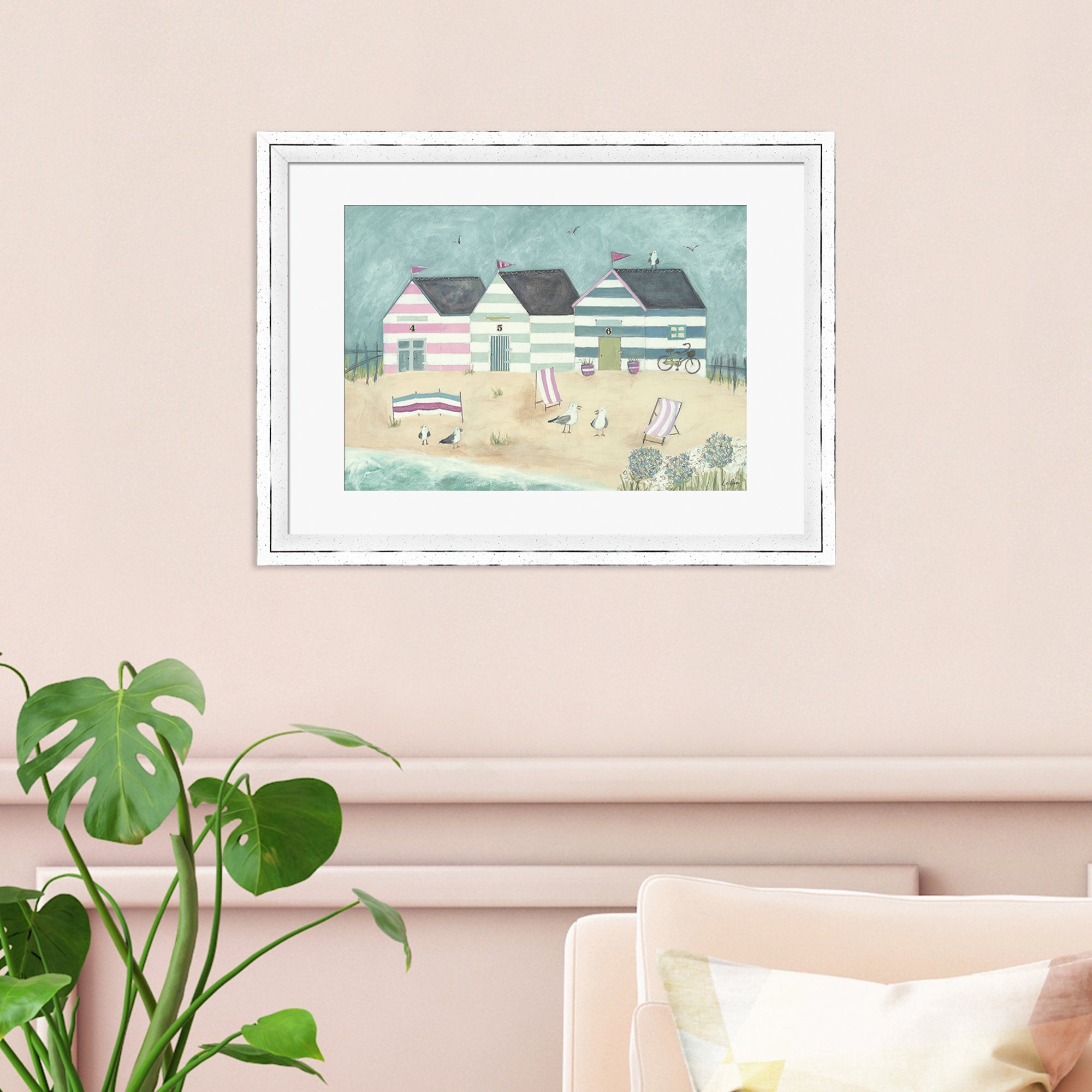 The Art Group A Sunday Afternoon Bike Ride Framed Print MultiColoured | Compare The Build