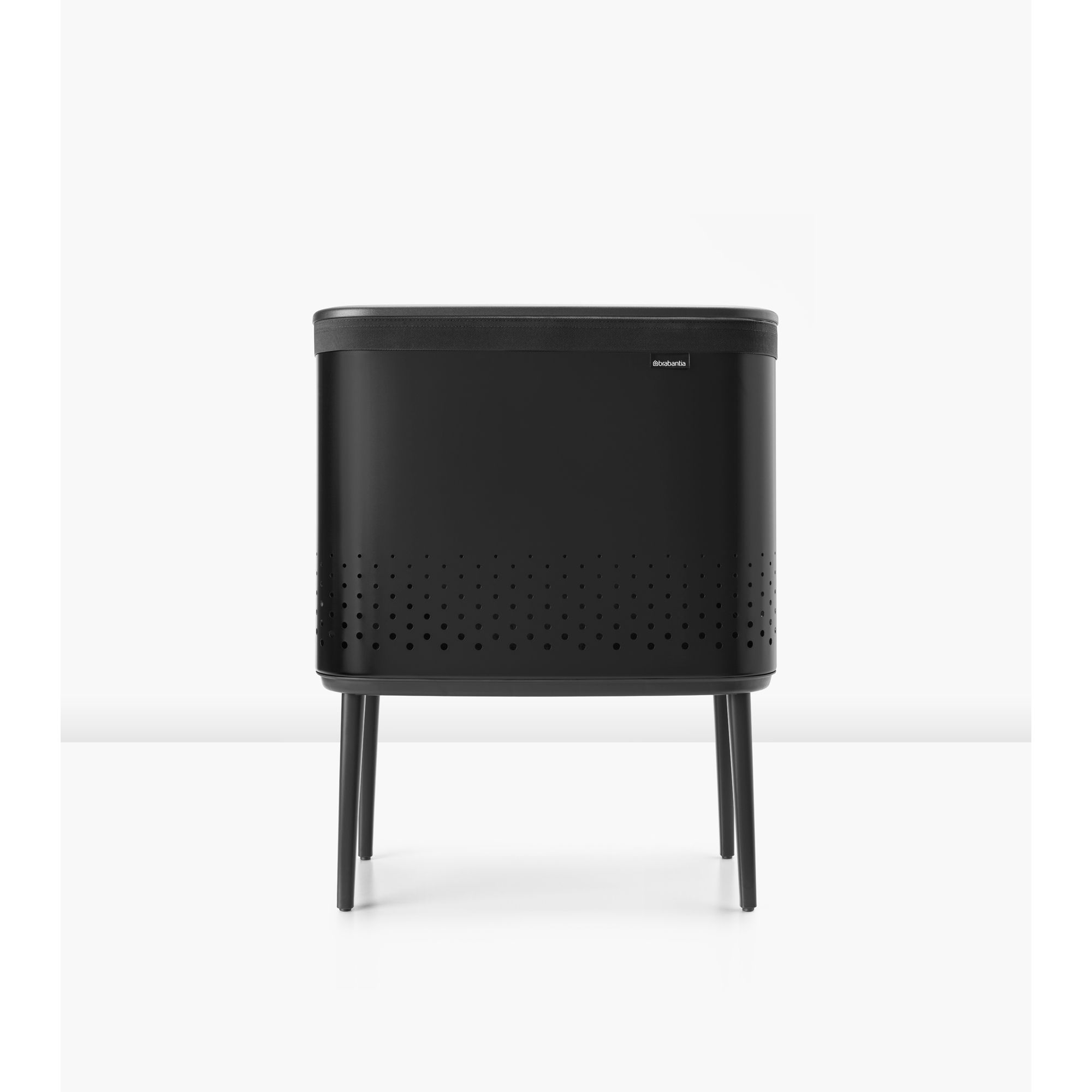 Brabantia Black 60L Laundry Bin (H)67Cm (W)54Cm (D)32Cm | Compare The Build