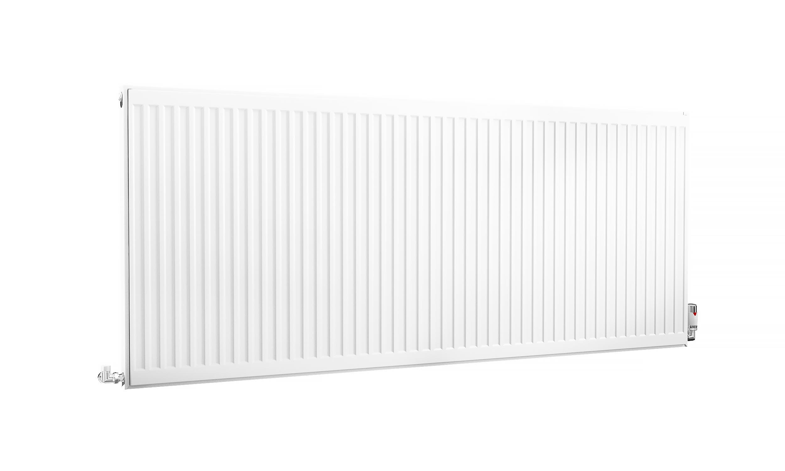 Kartell K-Rad Compact Horizontal Radiator, White, 750mm x 1800mm - Single Panel, Single Convector Price Comparisons | Compare The Build