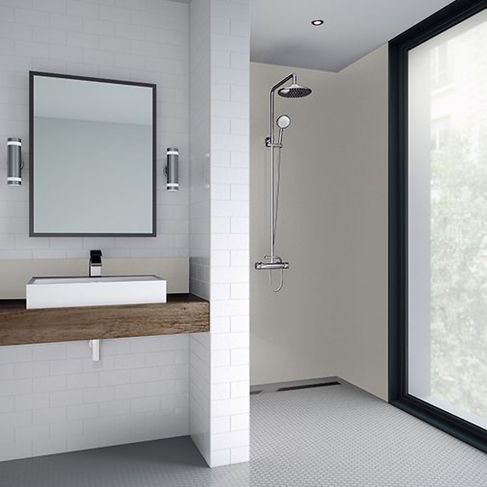 Wetwall Magnolia Matt 3 Sided Kit - Acrylic Price Comparisons | Compare The Build