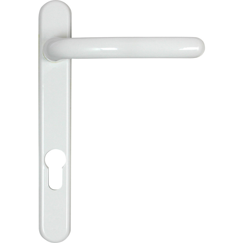 Fab and Fix Fab & Fix Hardex Windsor Multipoint Handle (Pair) in White Aluminium | Compare The Build