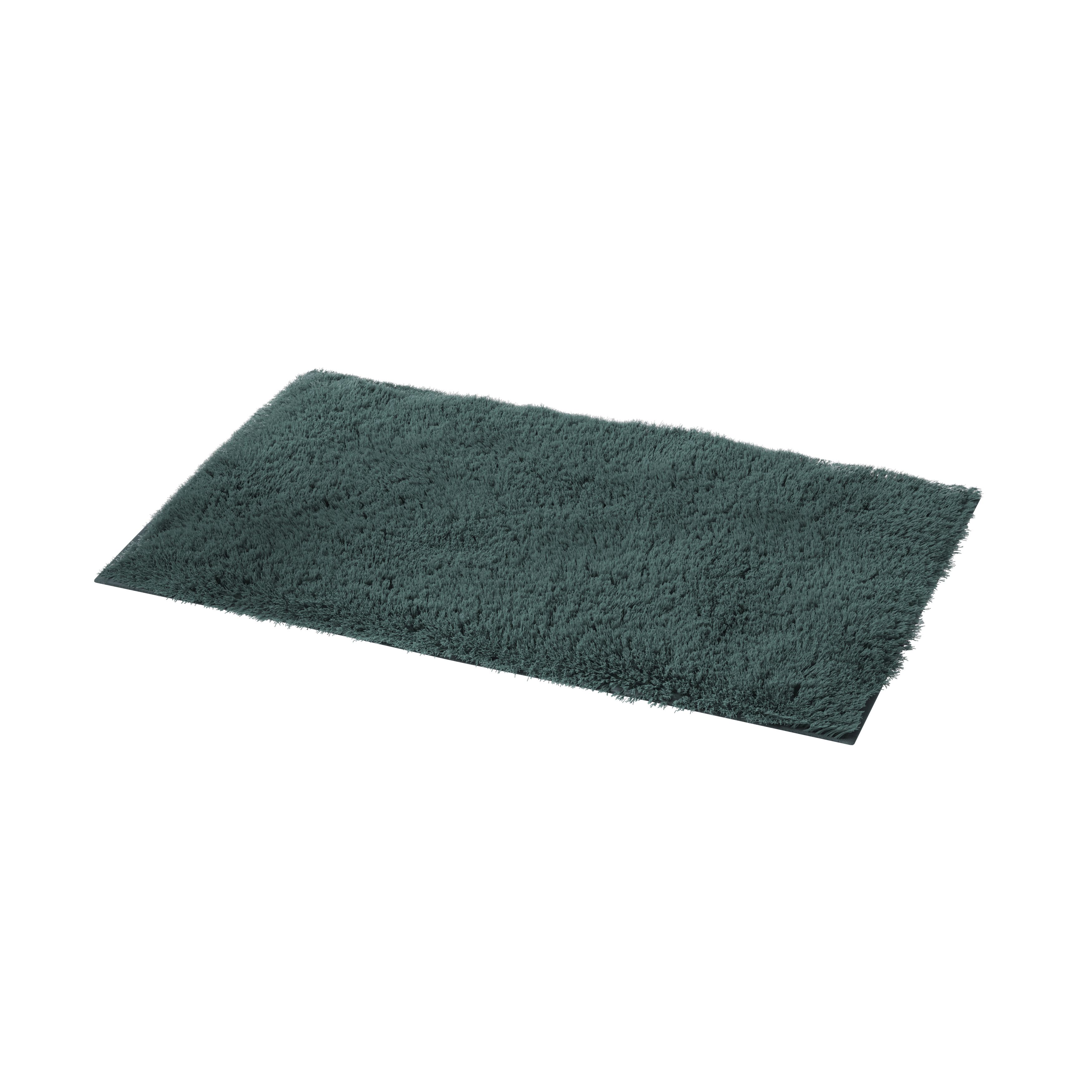 GoodHome Sedna Pine Green Polyester Anti-Slip Bath Mat (L)800mm (W)500mm Price Comparisons | Compare The Build