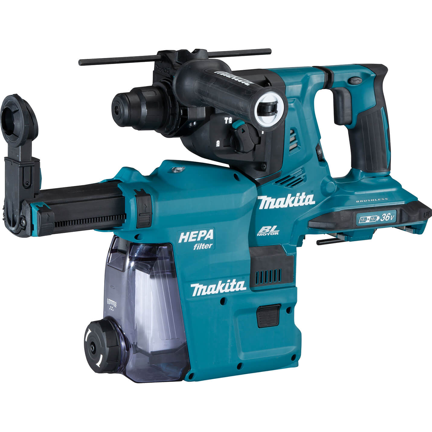 Makita DHR280 Twin 18v LXT Cordless Brushless SDS Hammer Drill No Batteries No Charger Case & Accessories | Compare The Build